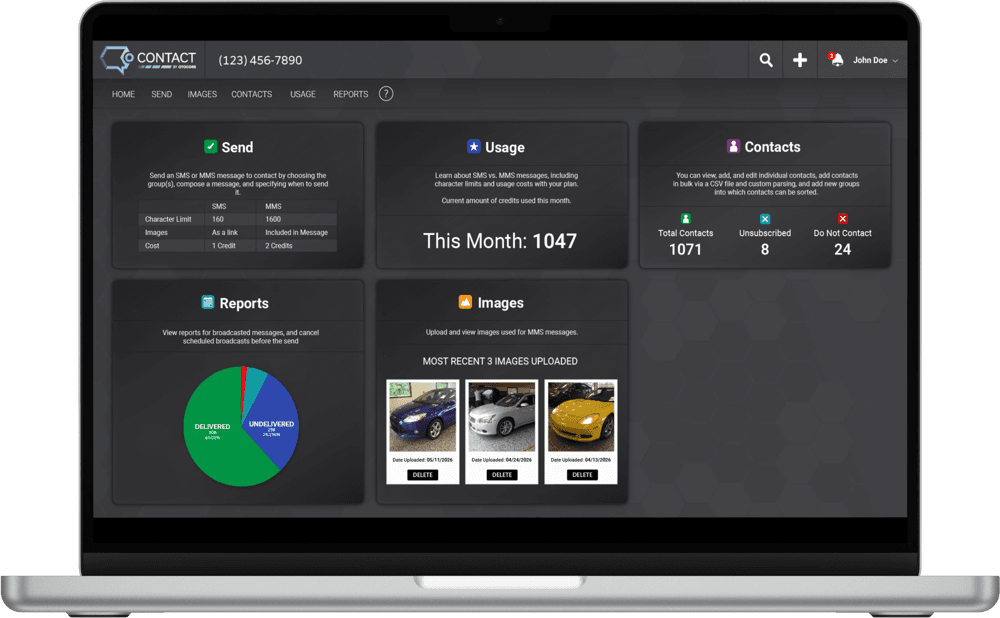 Marketplace desktop interface